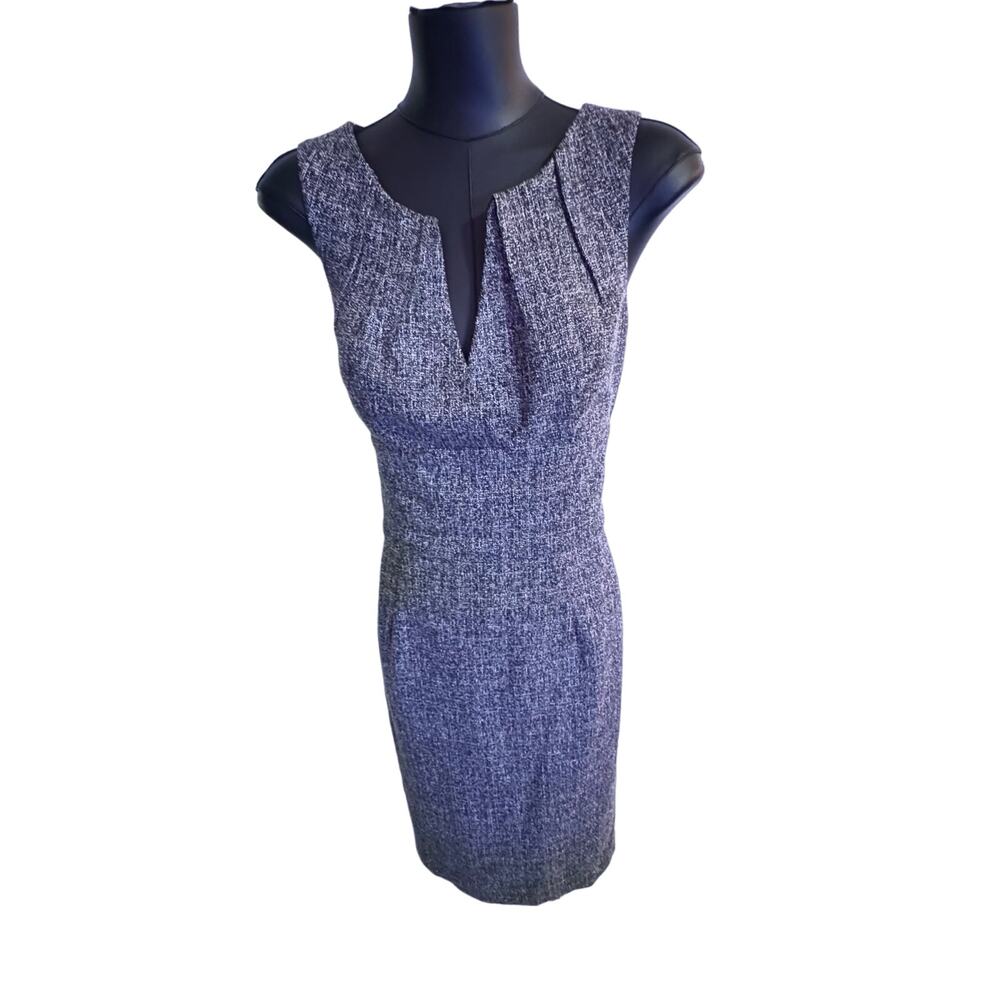White House Black Market Elegant size 4 black and white dress